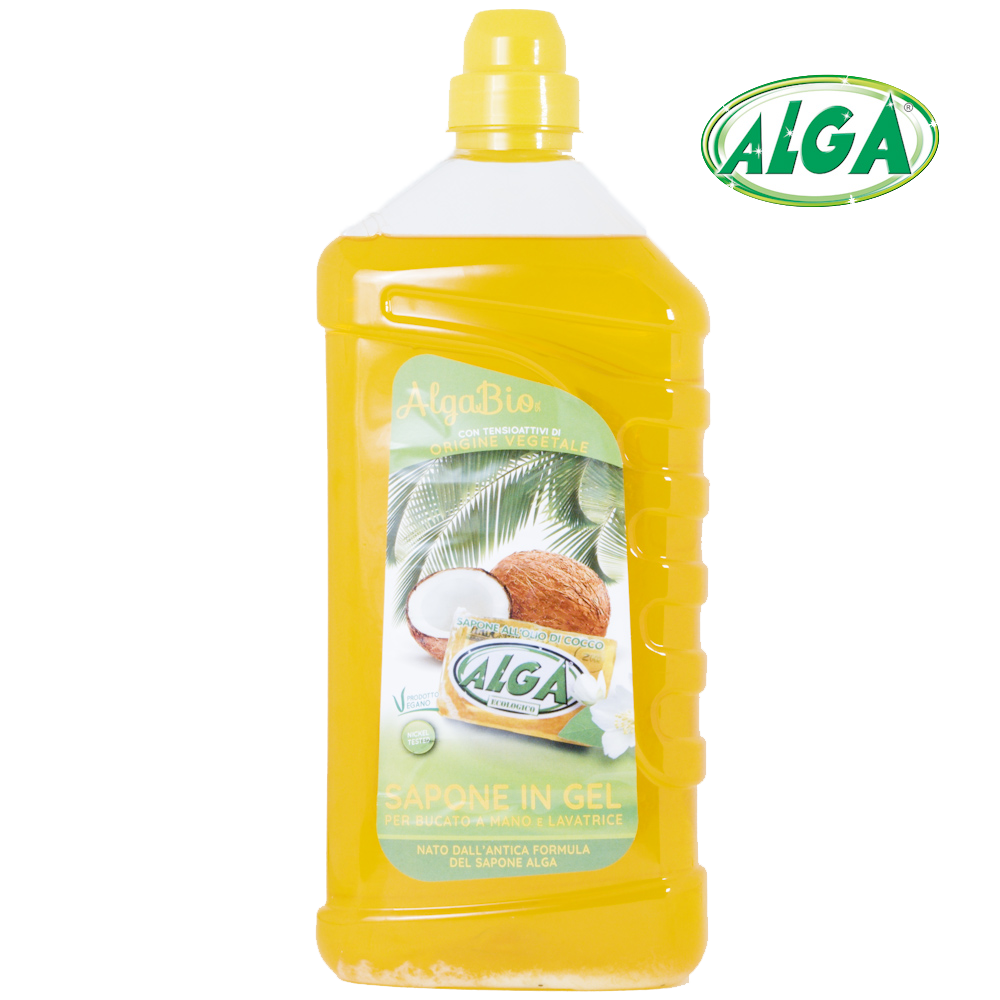 ALGA SAPONE ECOLOGICO CONCENTRATO IN GEL 1250 ML - 12 PEZZI