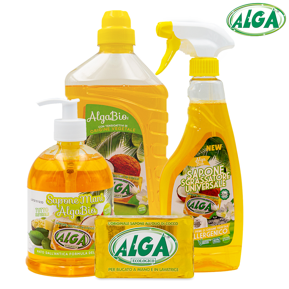 ALGA BIO MIX – 19 PEZZI – Alga Sapone Ecologico