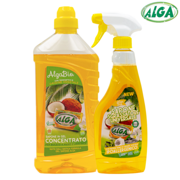 SAPONE ALGA E I SUOI UTILIZZI 2 parte, piante-acciaio-specchi-vetri-porte-fughe pavimento ecc…