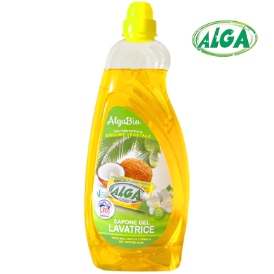 Alga sapone ecologico sgrassatore e percarbonato di sodio per bucato  lavatrice